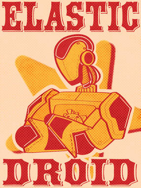 droid robot poster